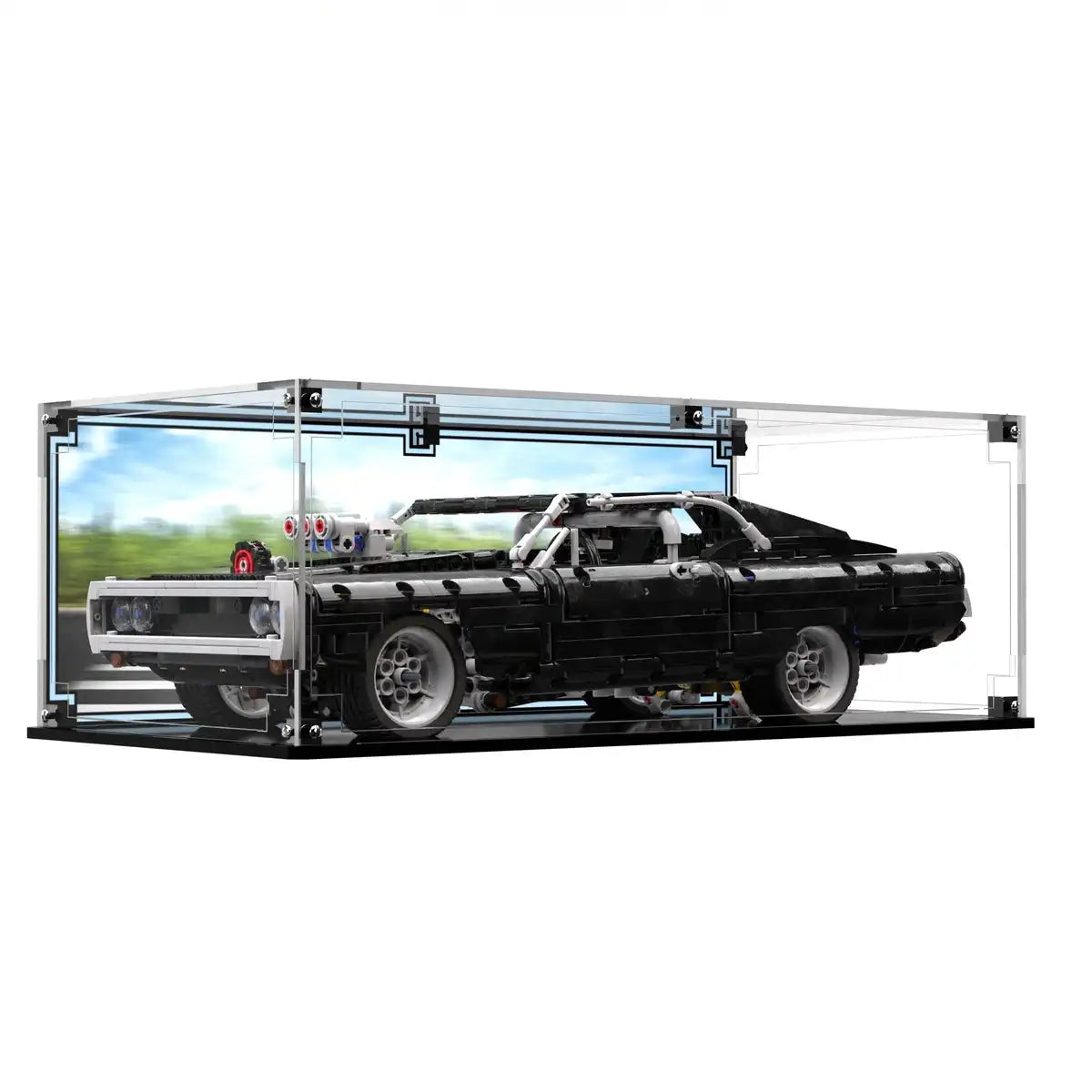 Display Case For LEGO Fast and Furious Dom's Dodge Charger 42111