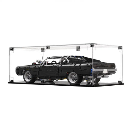 Display Case For LEGO Fast and Furious Dom's Dodge Charger 42111
