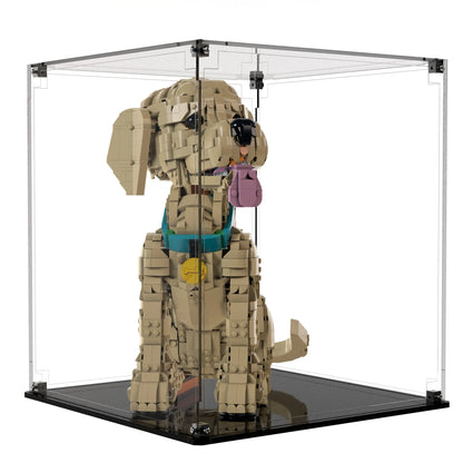 Display Case For LEGO Golden Retriever Puppy 11384