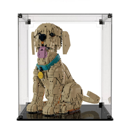 Display Case For LEGO Golden Retriever Puppy 11384