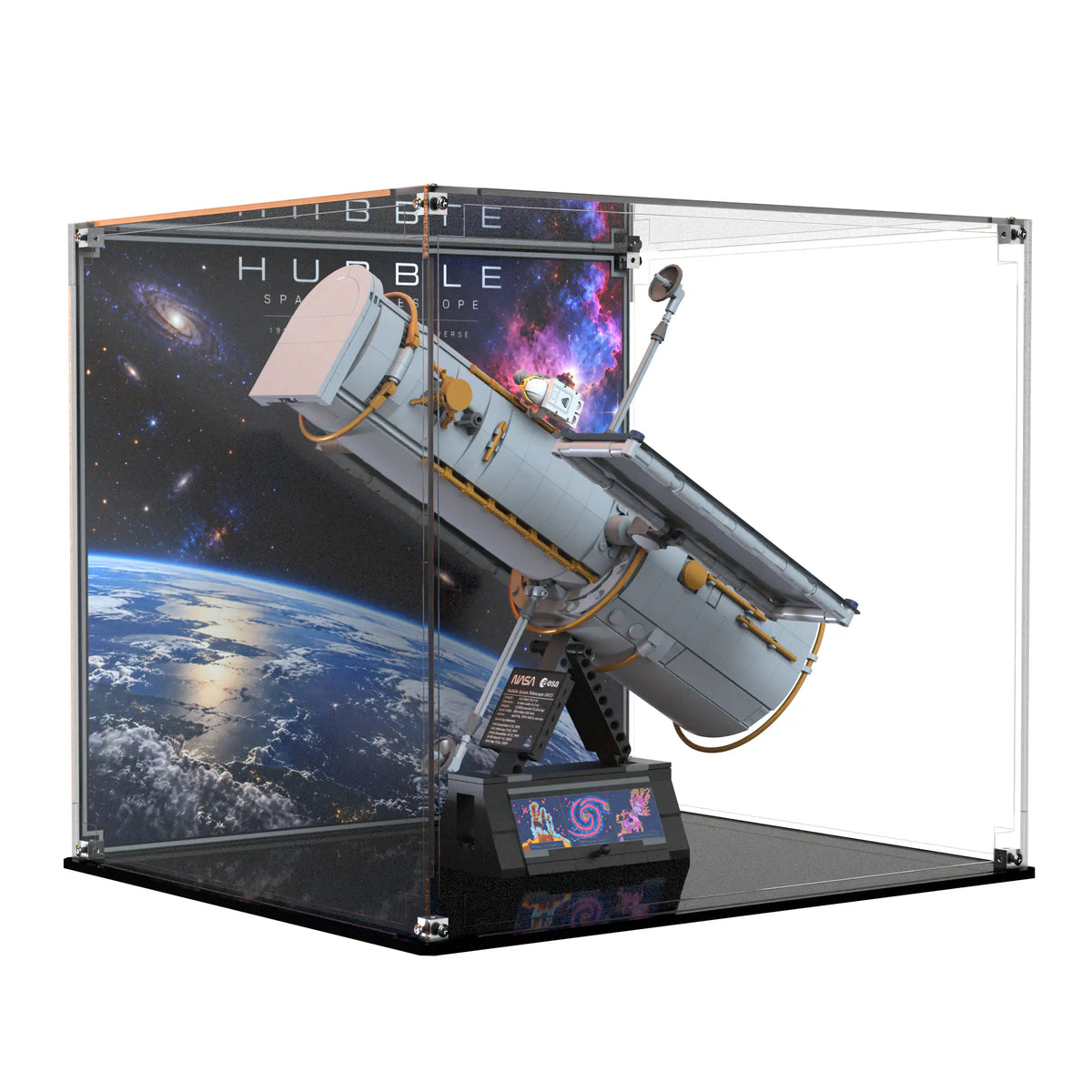 Display Case For LEGO Hubble Space Telescope 11382