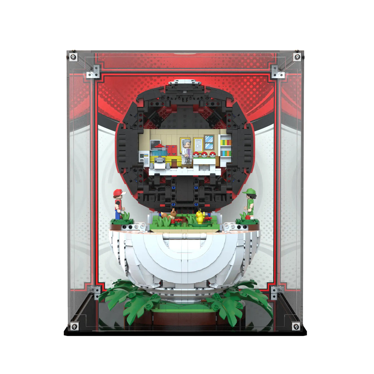 Display Case For LEGO Iconic Trainer Moments Poké Ball 72154