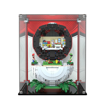 Display Case For LEGO Iconic Trainer Moments Poké Ball 72154