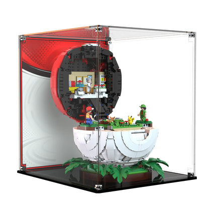Display Case For LEGO Iconic Trainer Moments Poké Ball 72154