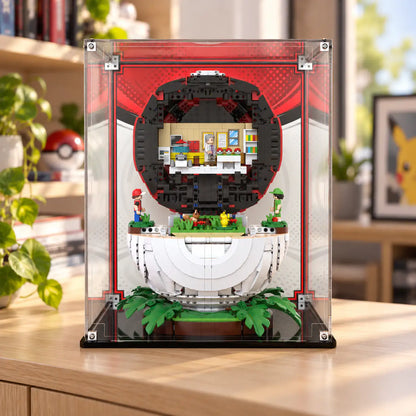Display Case For LEGO Iconic Trainer Moments Poké Ball 72154
