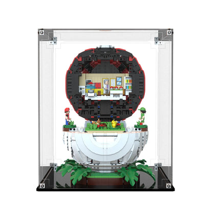 Display Case For LEGO Iconic Trainer Moments Poké Ball 72154