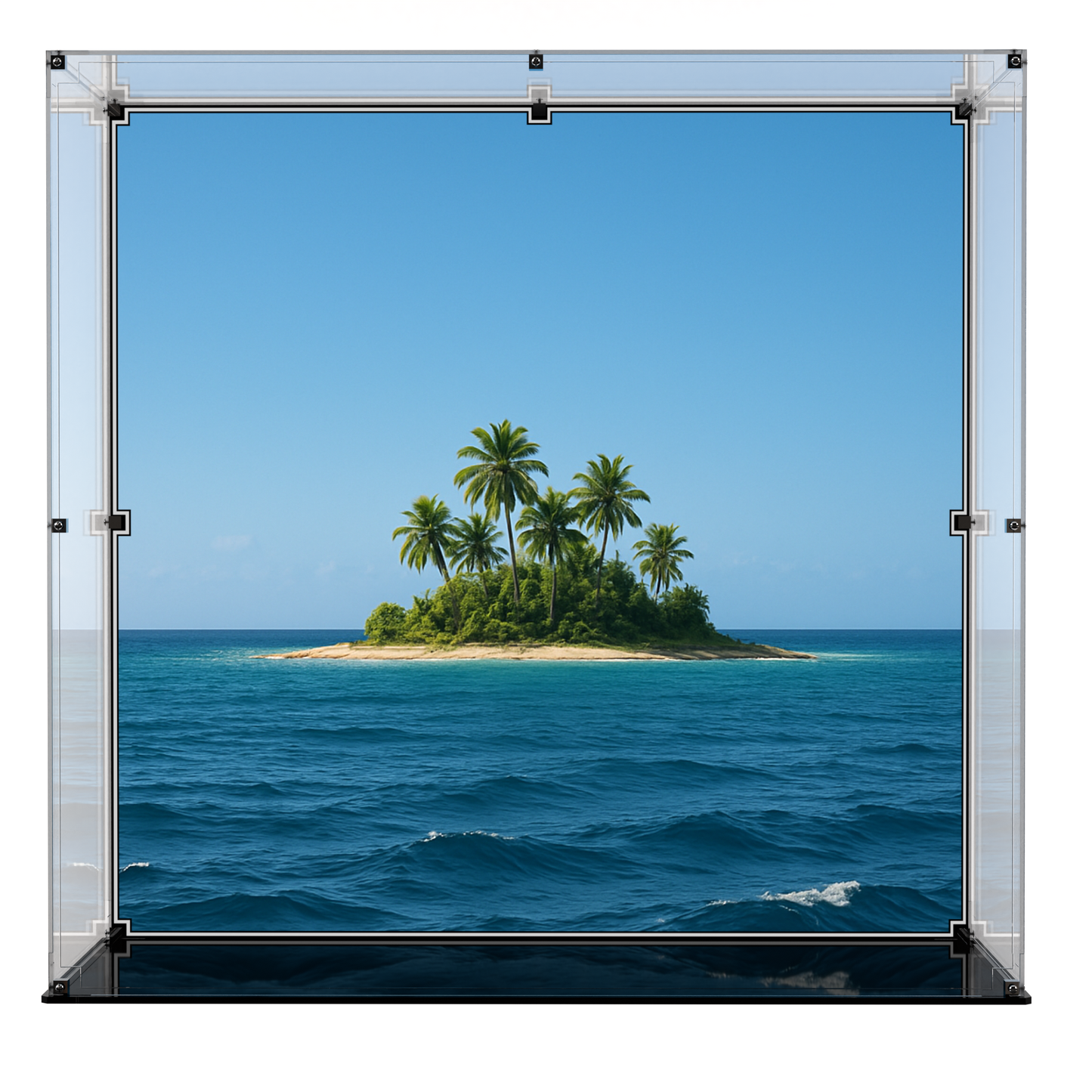 Display Case For LEGO Icons Captain Jack Sparrow's Pirate Ship 10365