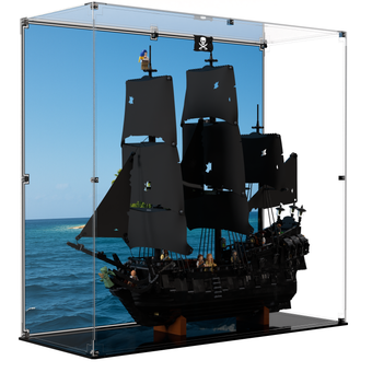 Display Case For LEGO Icons Captain Jack Sparrow's Pirate Ship 10365
