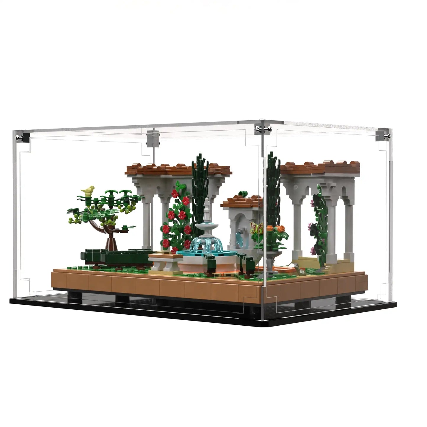 Display Case For LEGO® Icons Fountain Garden 10359