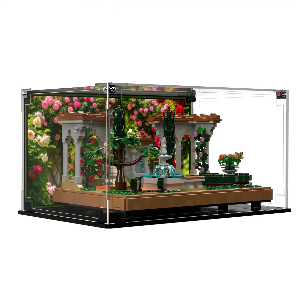 Display Case For LEGO® Icons Fountain Garden 10359