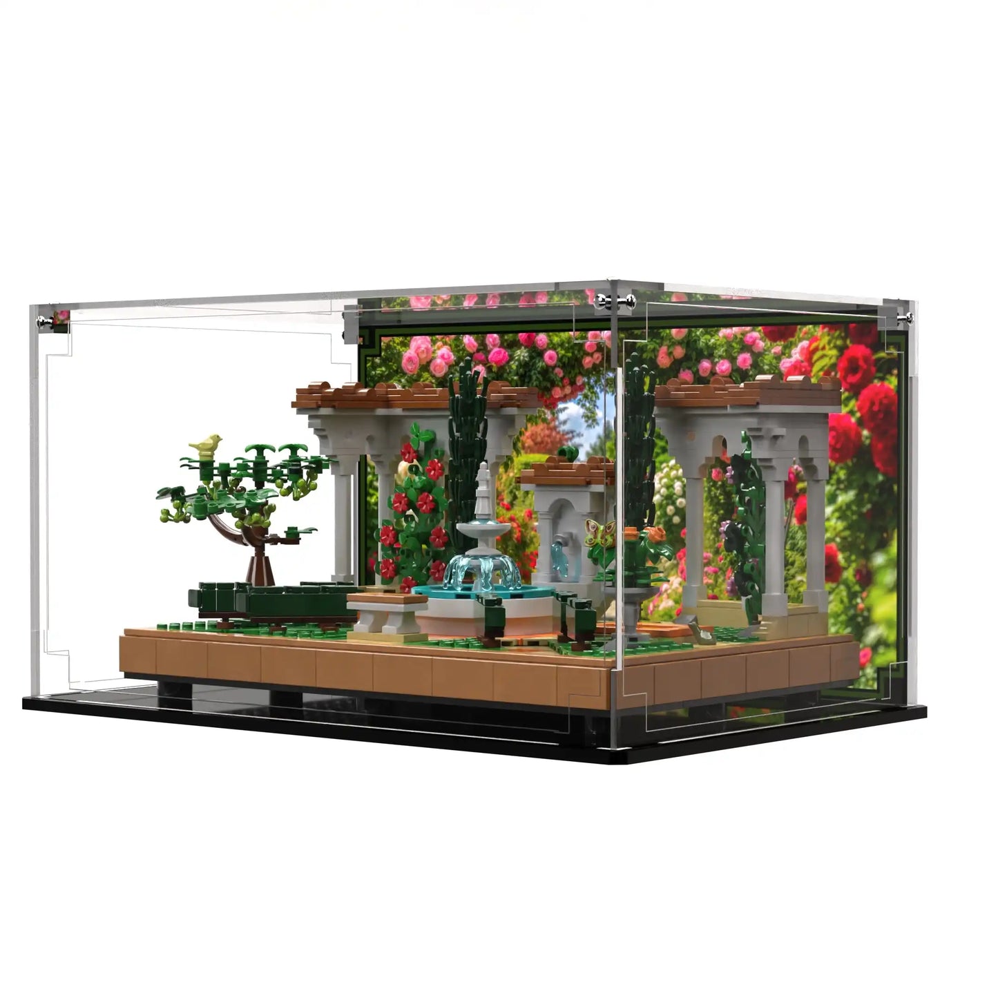 Display Case For LEGO® Icons Fountain Garden 10359