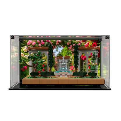 Display Case For LEGO® Icons Fountain Garden 10359