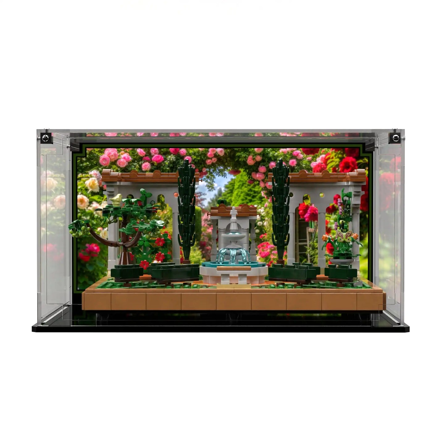 Display Case For LEGO® Icons Fountain Garden 10359