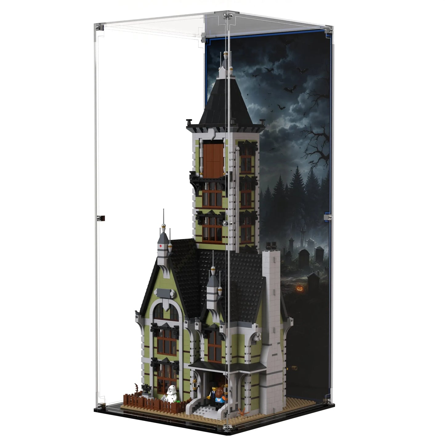 Display Case For LEGO Icons Haunted House 10273
