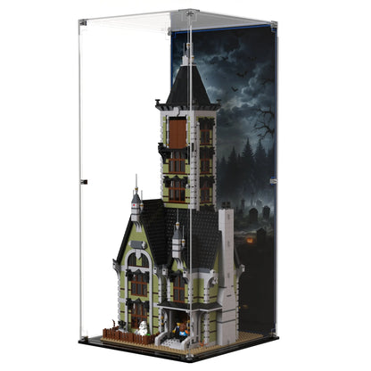 Display Case For LEGO Icons Haunted House 10273