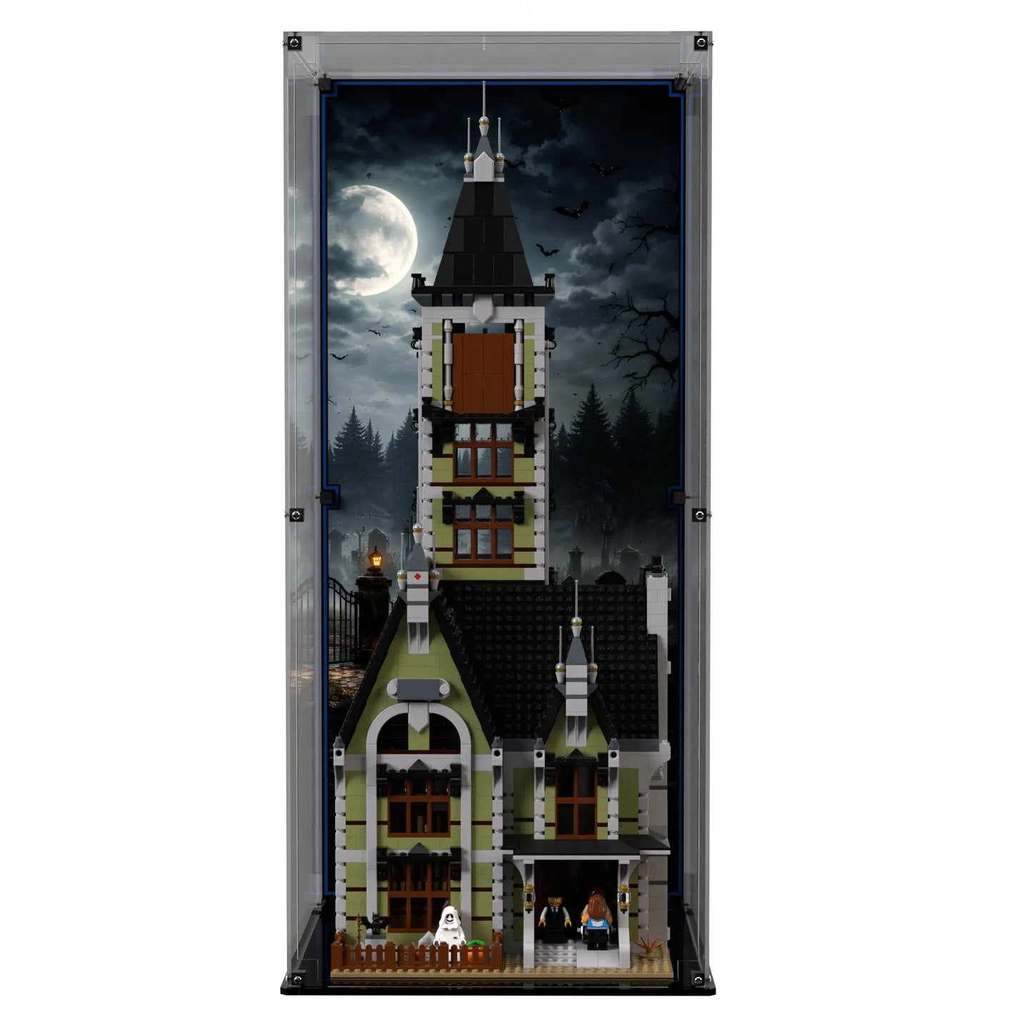 Display Case For LEGO Icons Haunted House 10273