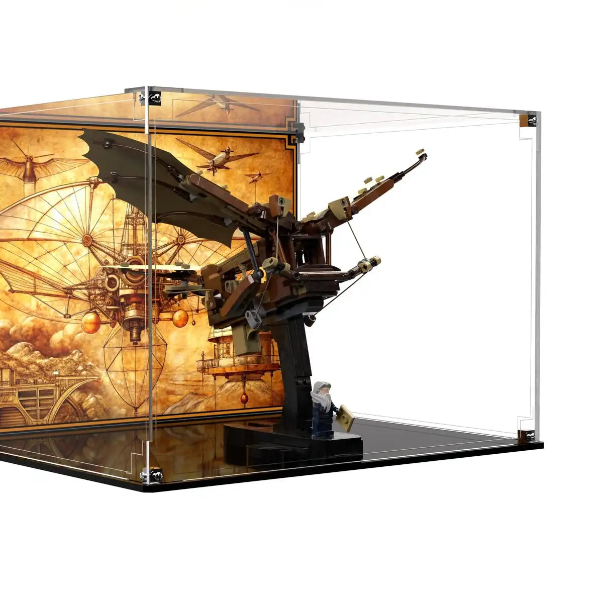 Display Case For LEGO Icons Leonardo da Vinci's Flying Machine 10363