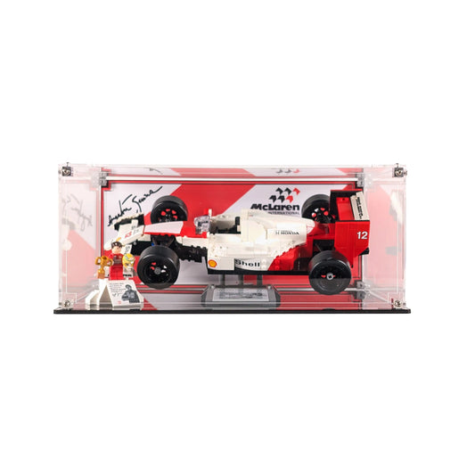Display Case For LEGO® Icons McLaren MP4/4 & Ayrton Senna 10330