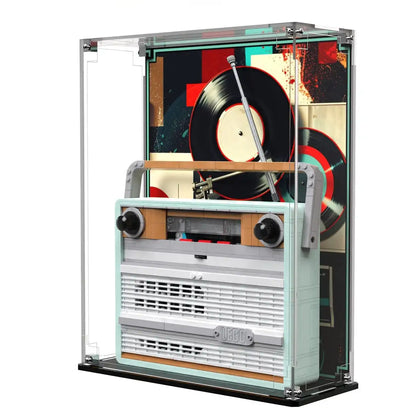 Display Case For LEGO® Icons Retro Radio 10334