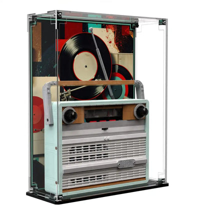 Display Case For LEGO® Icons Retro Radio 10334