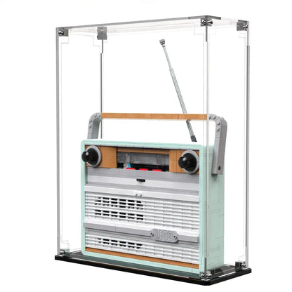 Display Case For LEGO® Icons Retro Radio 10334