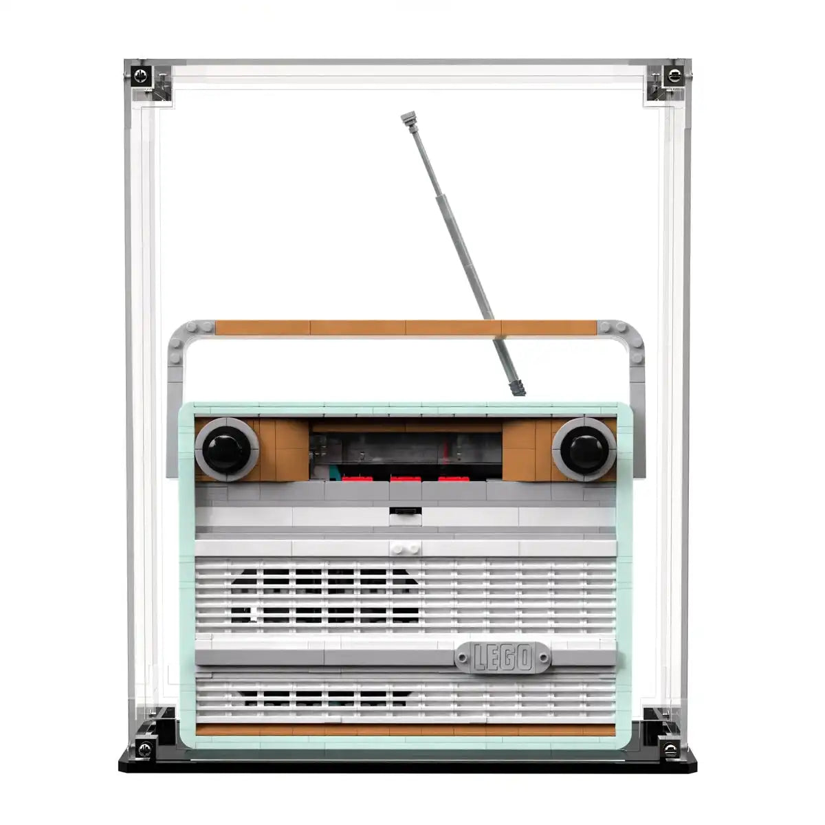 Display Case For LEGO® Icons Retro Radio 10334