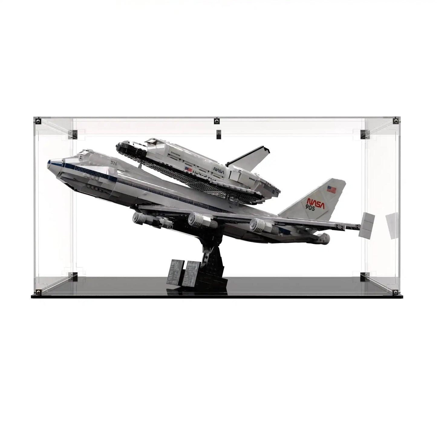 Display Case For LEGO Icons Shuttle Carrier Aircraft 10360