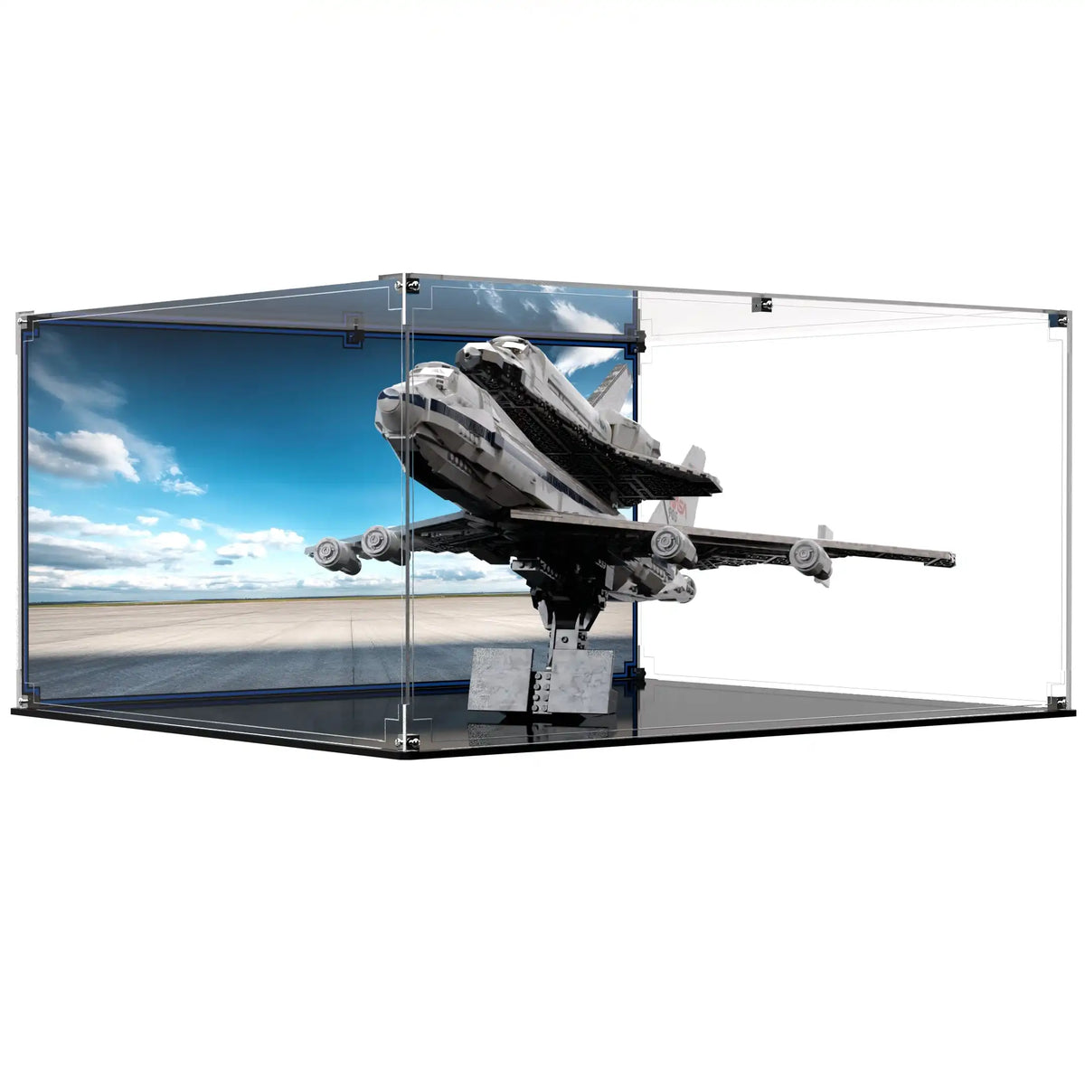 Display Case For LEGO Icons Shuttle Carrier Aircraft 10360