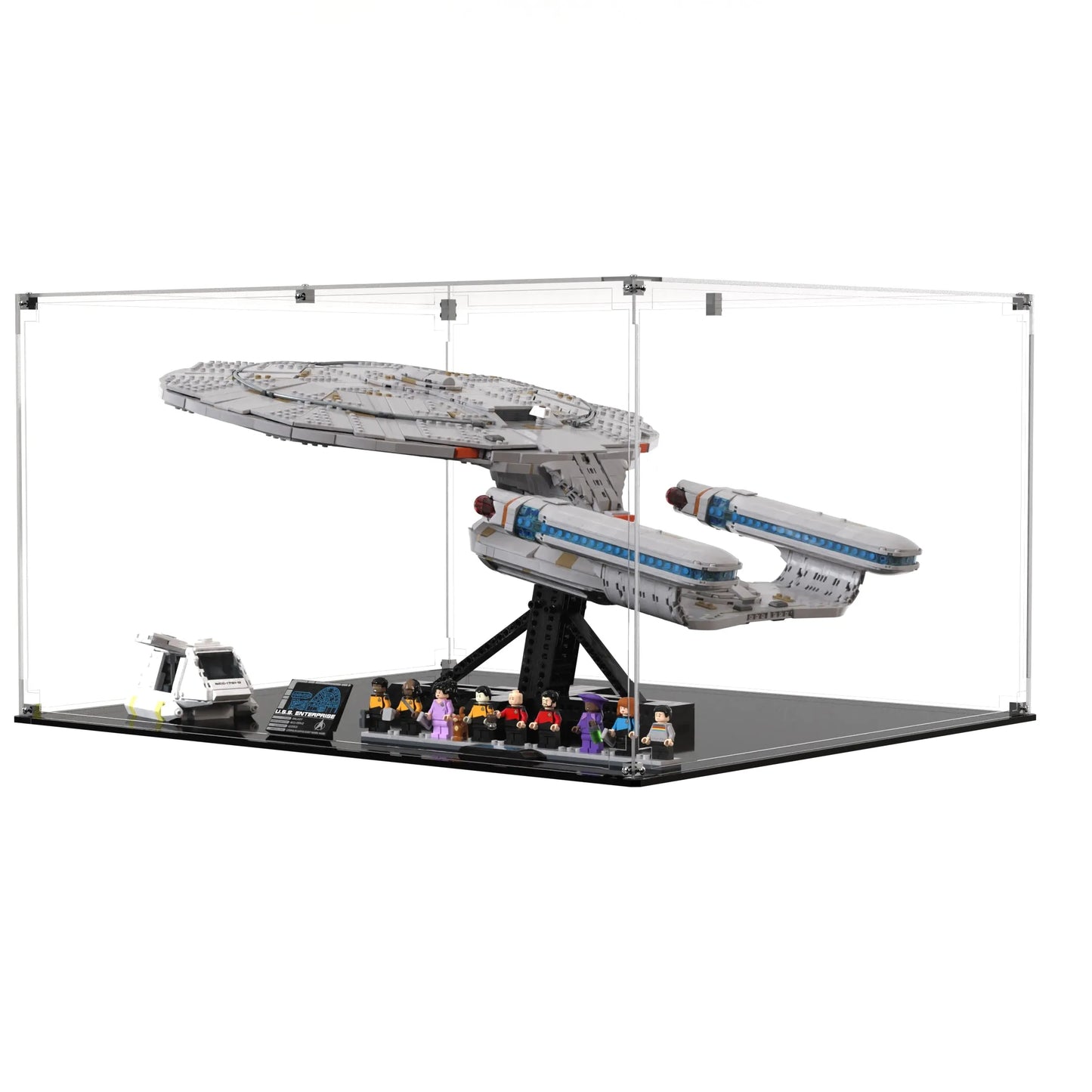 Display Case For LEGO Icons Star Trek: U.S.S. Enterprise NCC-1701-D™ 10356
