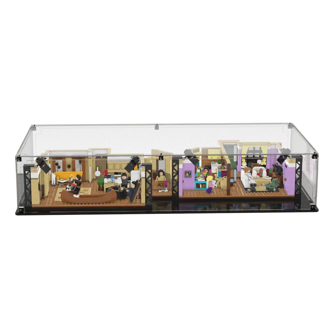 Display Case For LEGO® Icons The Friends Apartments 10292
