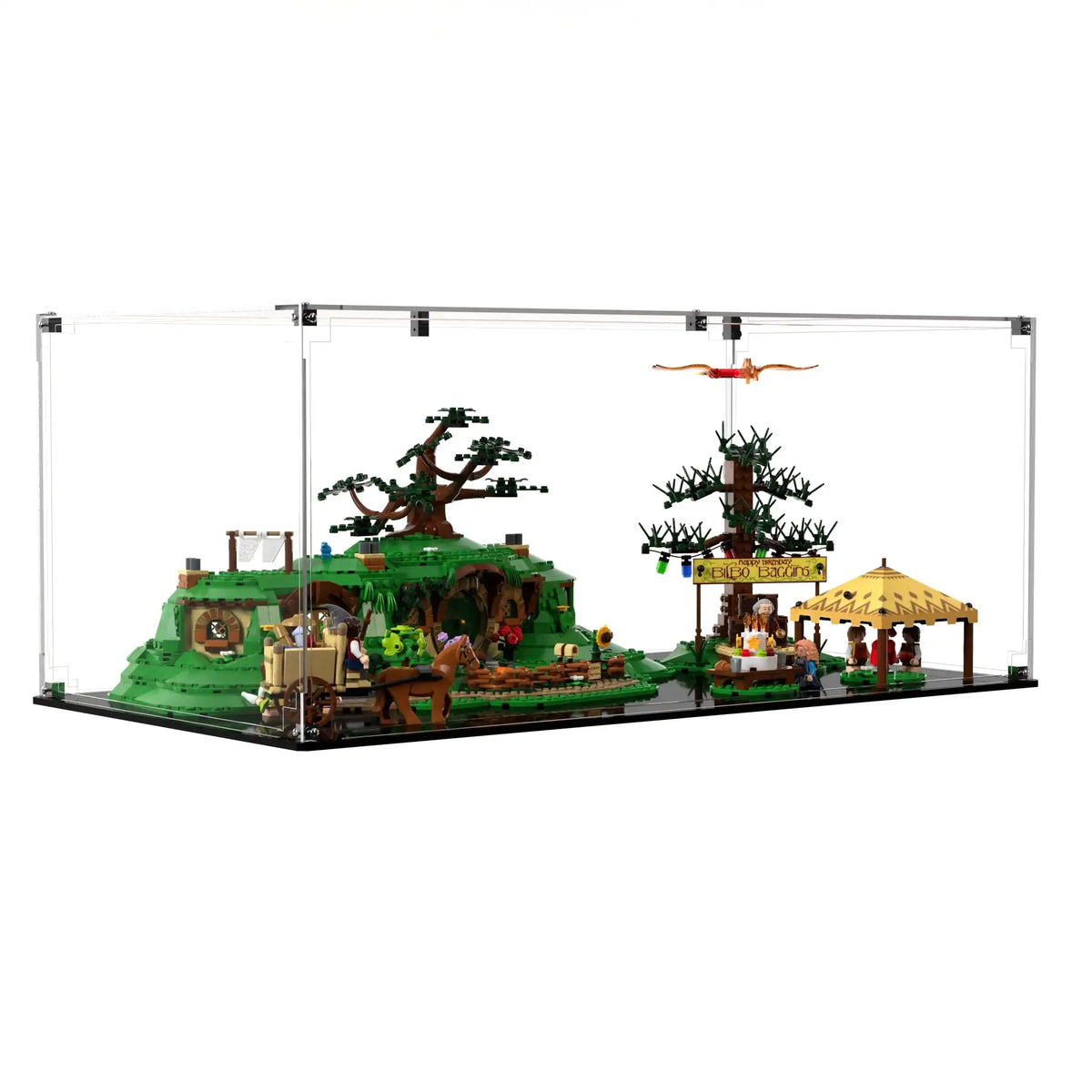 Display Case For LEGO® Icons The Lord of the Rings: The Shire 10354