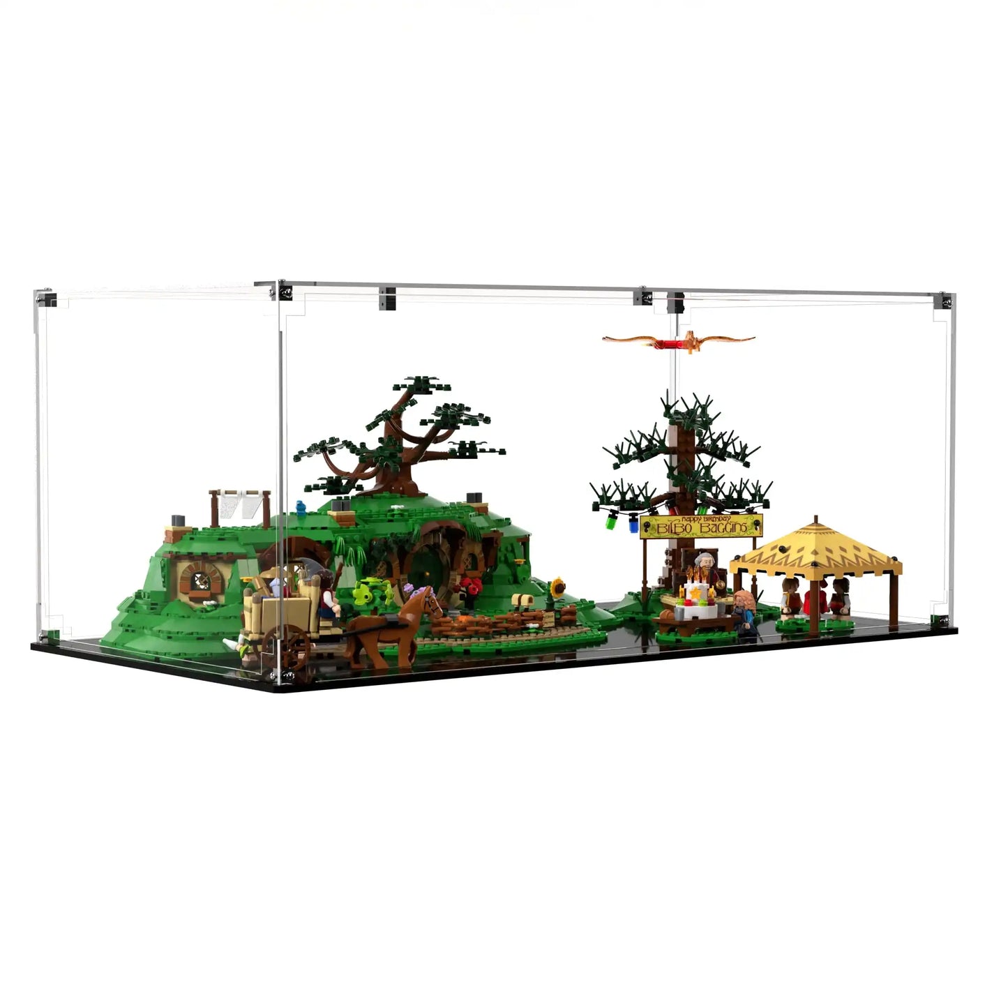 Display Case For LEGO® Icons The Lord of the Rings: The Shire 10354