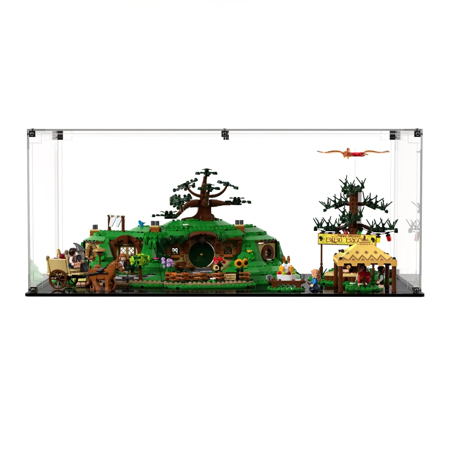 Display Case For LEGO® Icons The Lord of the Rings: The Shire 10354