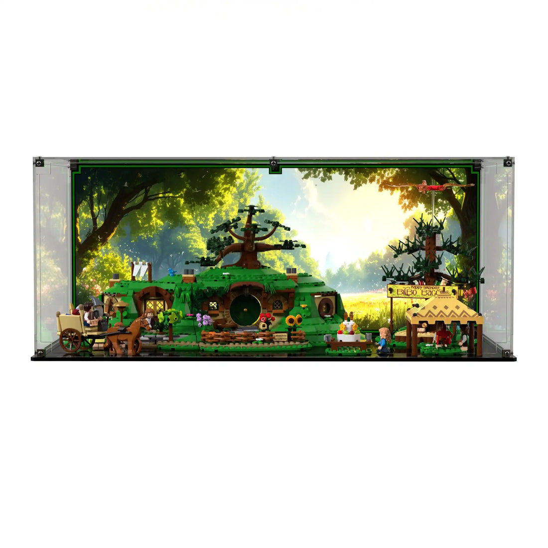 Display Case For LEGO® Icons The Lord of the Rings: The Shire 10354