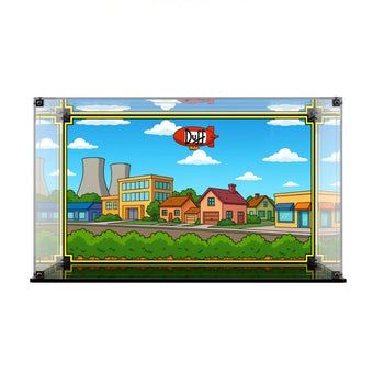 Display Case For LEGO Icons The Simpsons Krusty Burger 10352