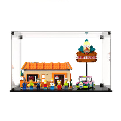 Display Case For LEGO Icons The Simpsons Krusty Burger 10352