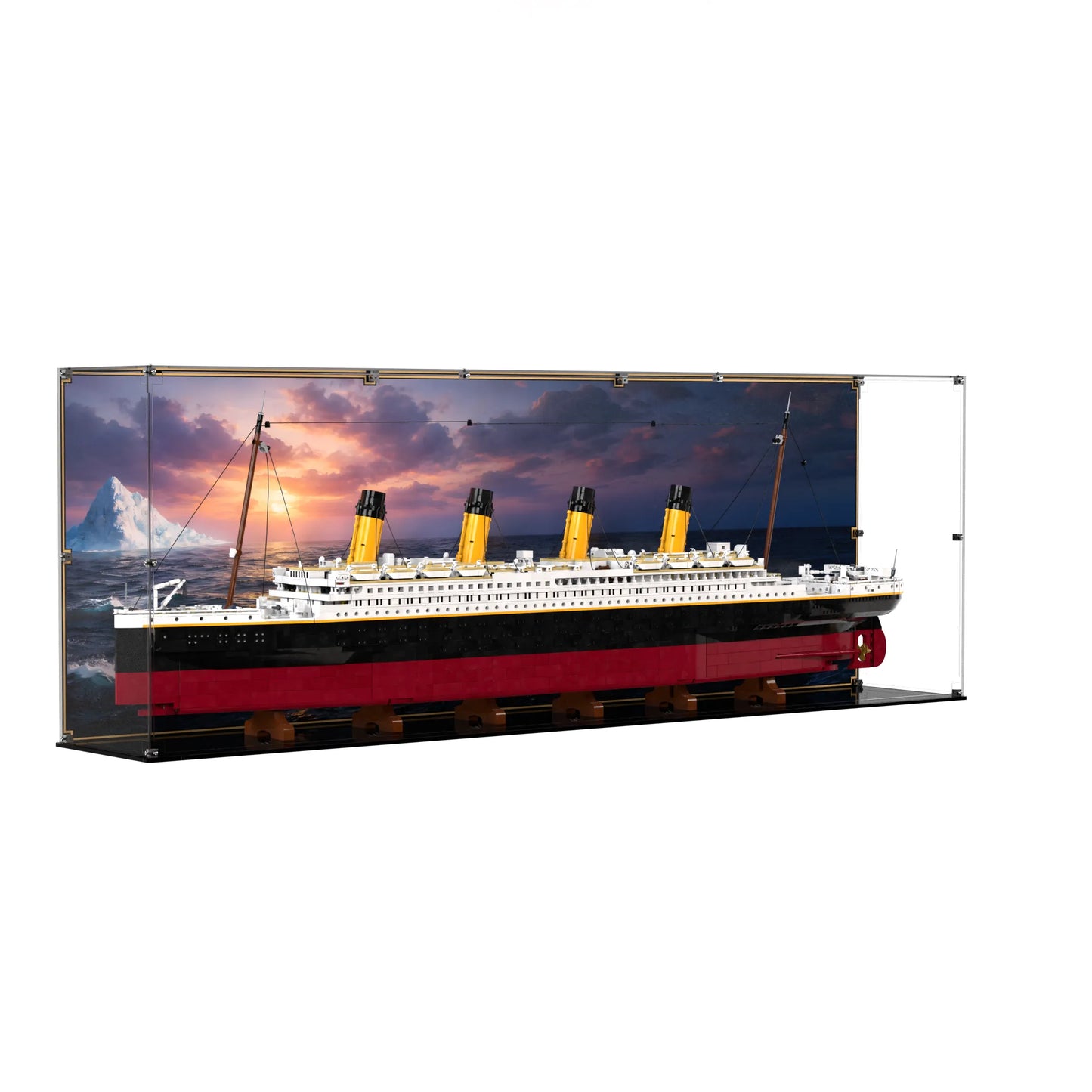 Display Case For LEGO® Icons Titanic 10294