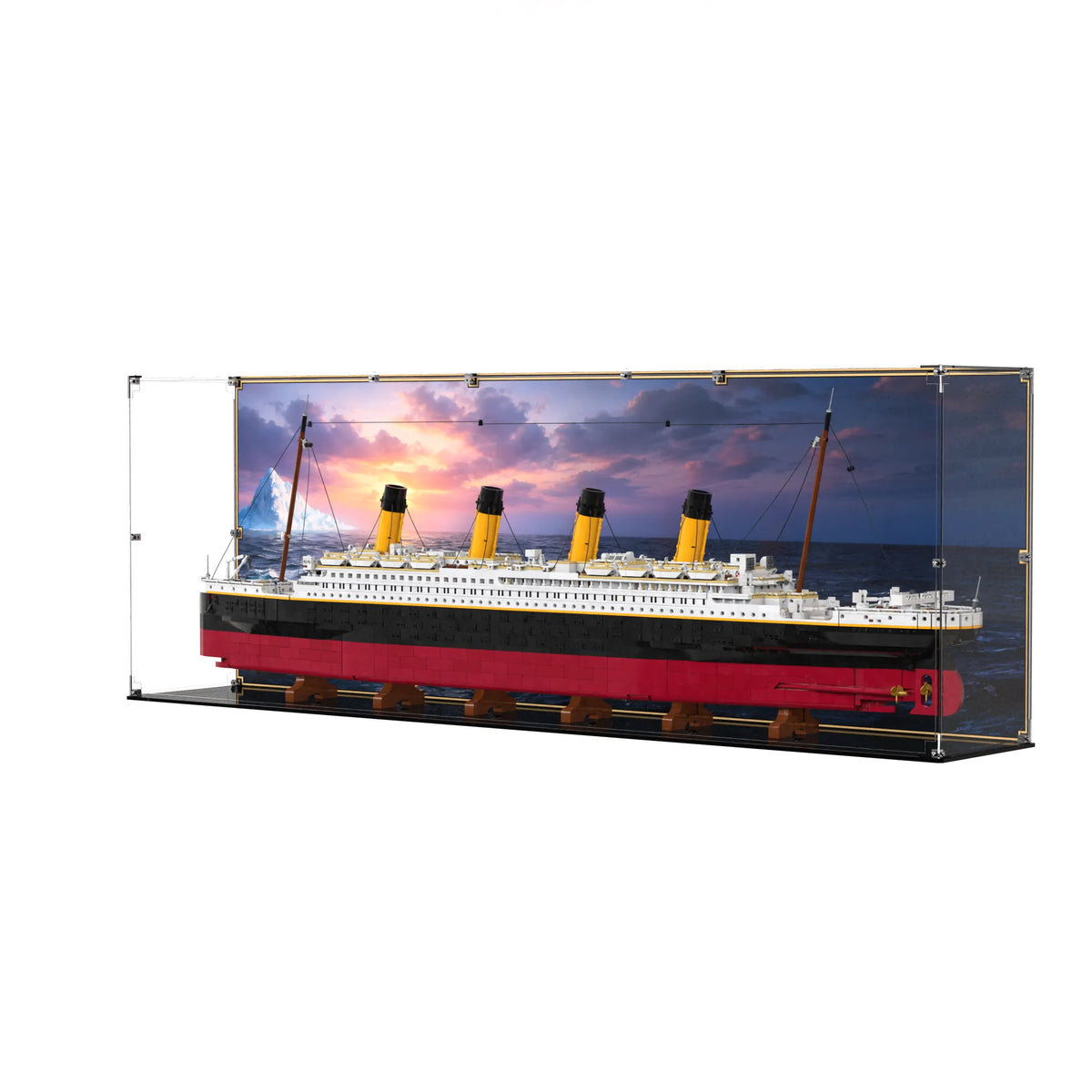 Display Case For LEGO® Icons Titanic 10294