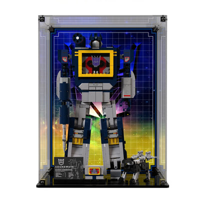 Display Case For LEGO Icons Transformers: Soundwave 10358