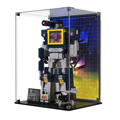 Display Case For LEGO Icons Transformers: Soundwave 10358