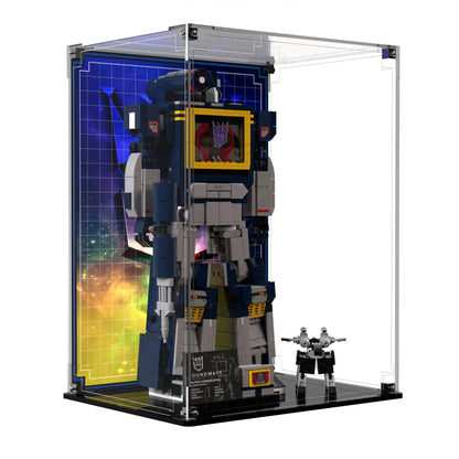 Display Case For LEGO Icons Transformers: Soundwave 10358