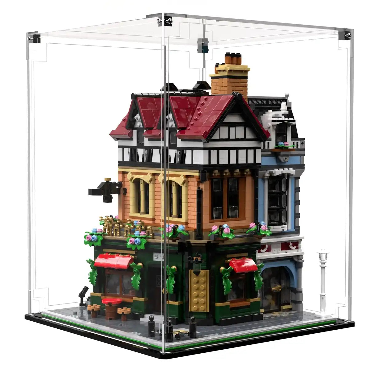 Display Case For LEGO® Icons Tudor Corner 10350