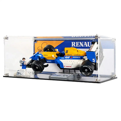 Display Case For LEGO® Icons Williams Racing FW14B & Nigel Mansell 10353