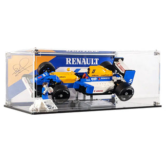 Display Case For LEGO® Icons Williams Racing FW14B & Nigel Mansell 10353