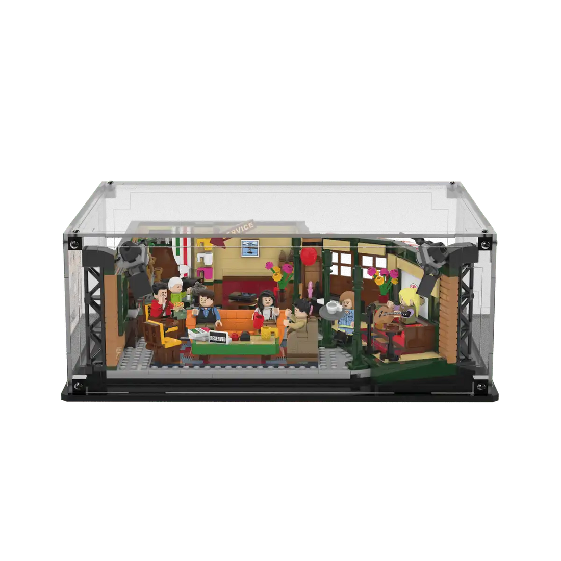 Display Case For LEGO® Ideas Friends Central Perk 21319