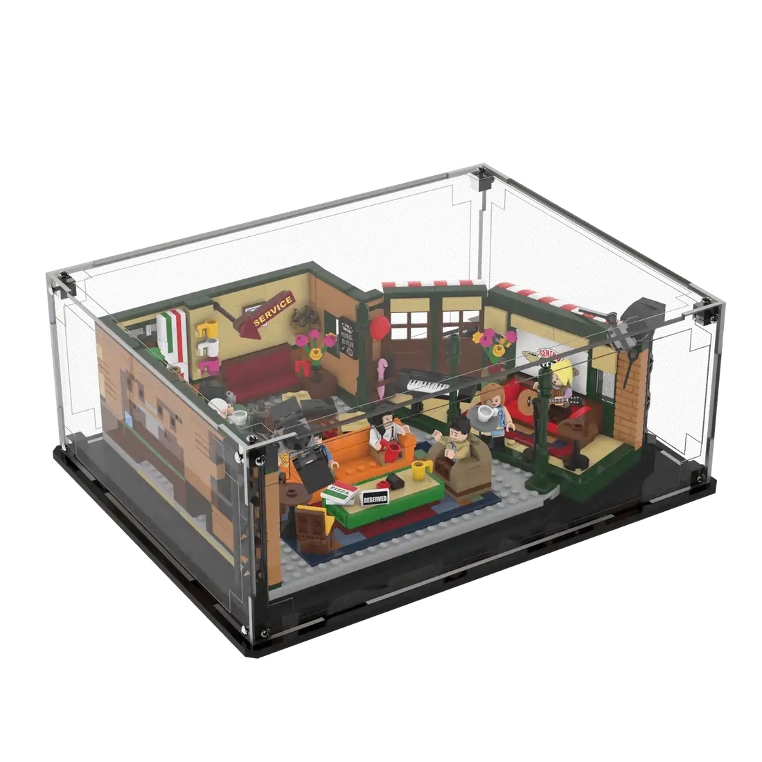 Display Case For LEGO® Ideas Friends Central Perk 21319