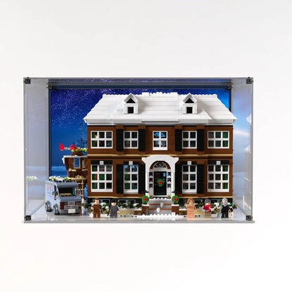 Acrylic display case for LEGO Ideas Home Alone 21330