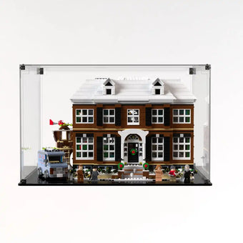 Front view of the LEGO Home Alone case with 5mm white base
