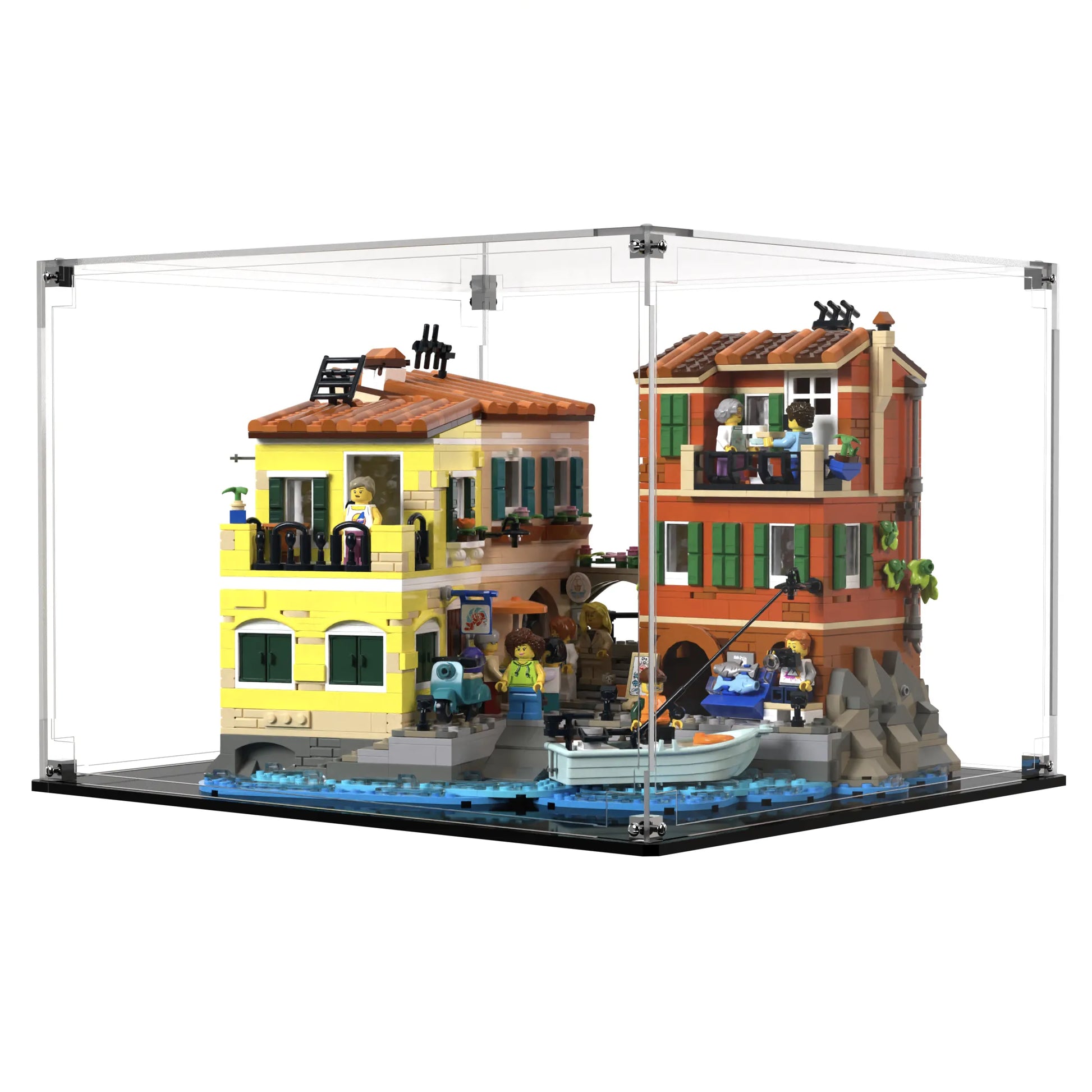 Display Case For LEGO Ideas Italian Riviera 21359