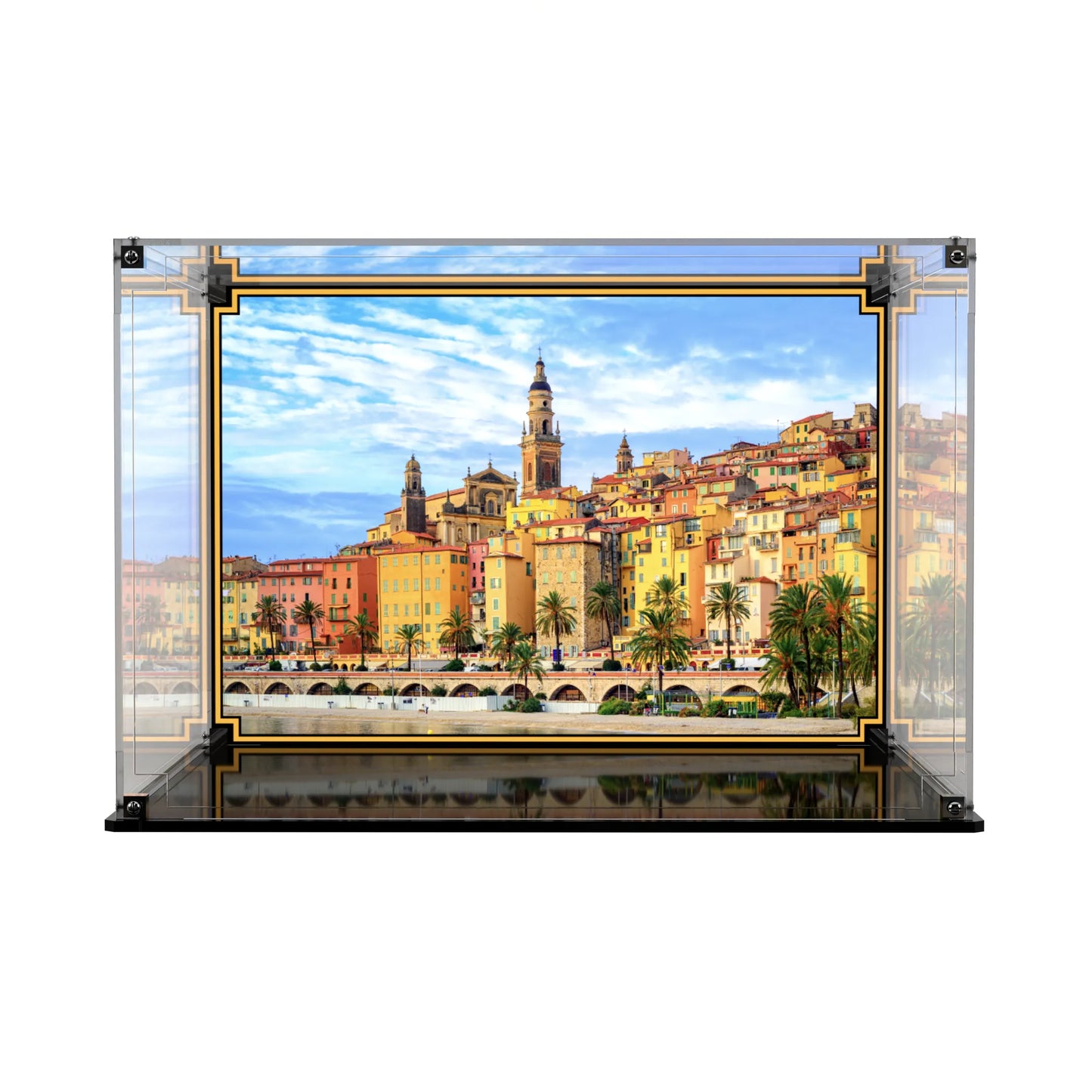 Display Case For LEGO Ideas Italian Riviera 21359